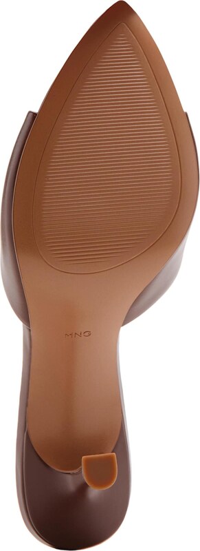 MANGO Sandály 'PEPYBR' hnědá