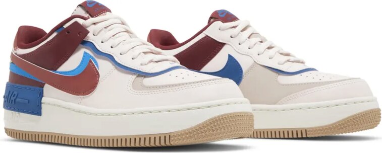 Nike Air Force 1 Low Shadow Light Soft Pink Team Red Blue (W)