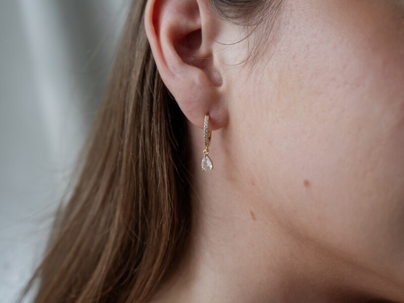 Olivie Stříbrné kroužky KAPKA GOLD 7849