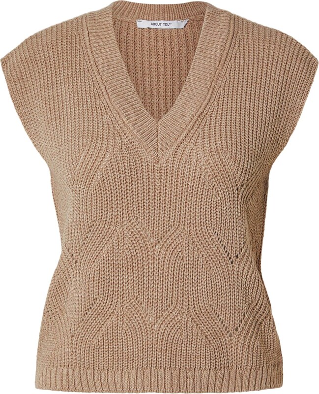 ABOUT YOU Svetr 'Danai' velbloudí