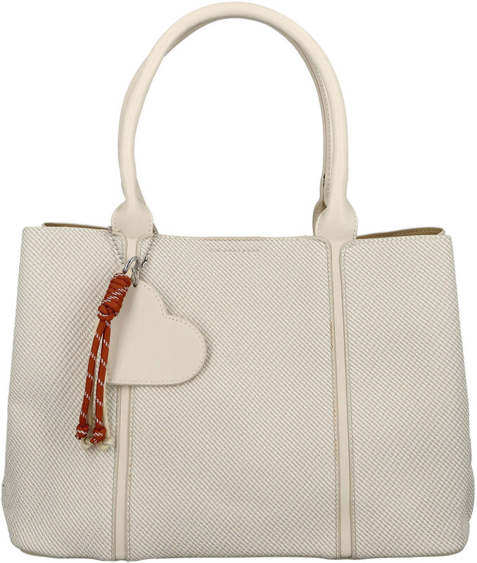 Dámská kabelka do ruky bílá - Firenze Emilie bílá