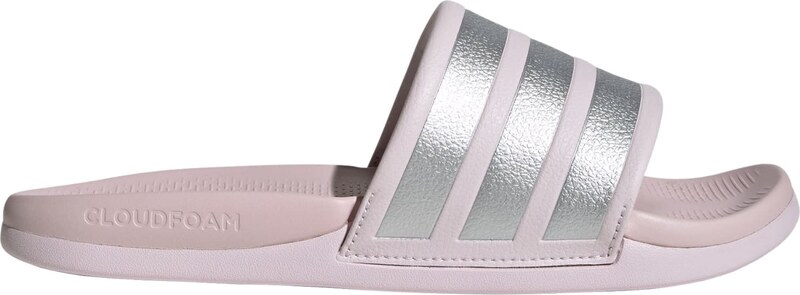 ADIDAS SPORTSWEAR Pantofle 'Adilette Comfort 2.0' růžová / stříbrná