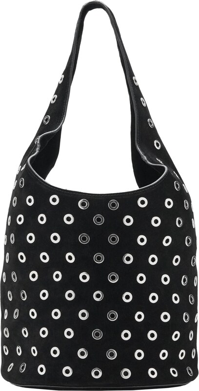 MANGO Nákupní taška 'Miami' černá