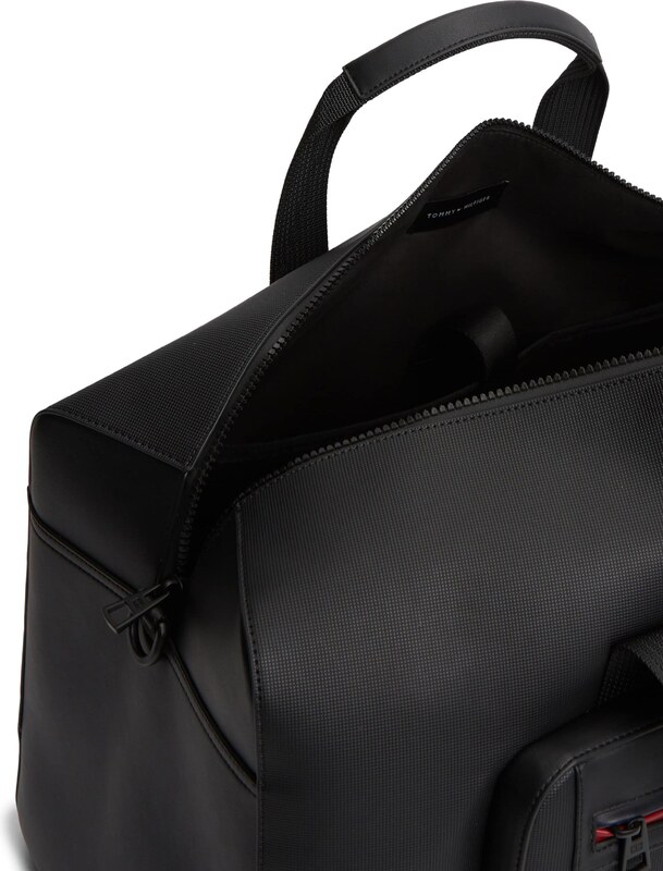 TOMMY HILFIGER Cestovní taška 'Foundation' červená / černá
