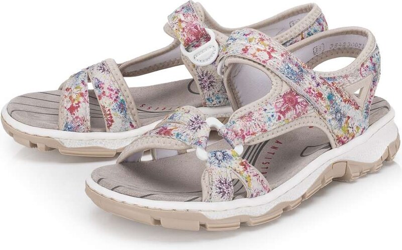 Dámské sandály RIEKER 68879-95 béžová