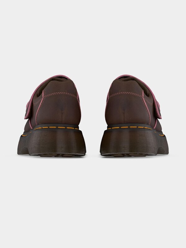 Dr. Martens Šněrovací boty 'Buzz' tmavě hnědá / pitaya