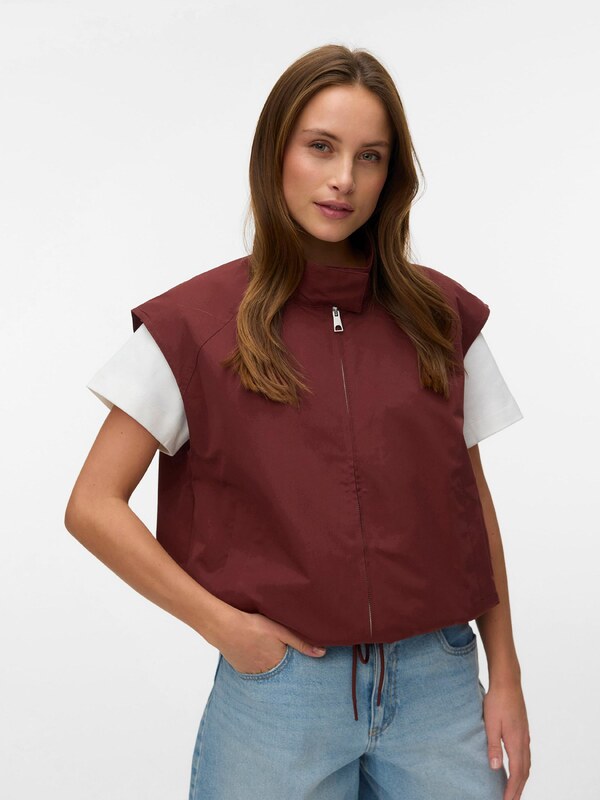 VERO MODA Vesta 'VMKimmie' rezavě červená