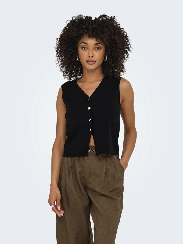 JDY Pletená vesta 'JDYAstra' černá