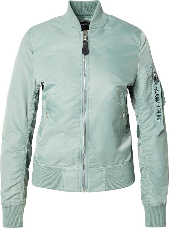 ALPHA INDUSTRIES Přechodná bunda světle zelená