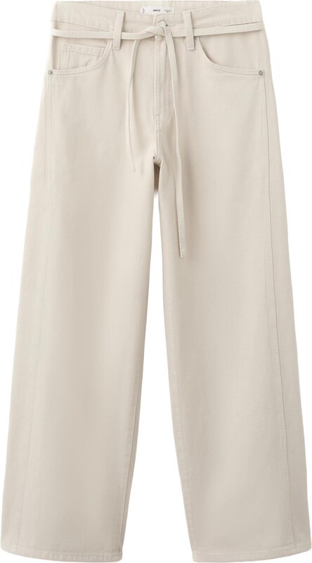 MANGO Džíny 'RACHEL' šedobéžová