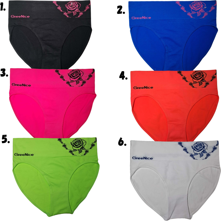 Dámské bezešvé kalhotky Greenice 7375