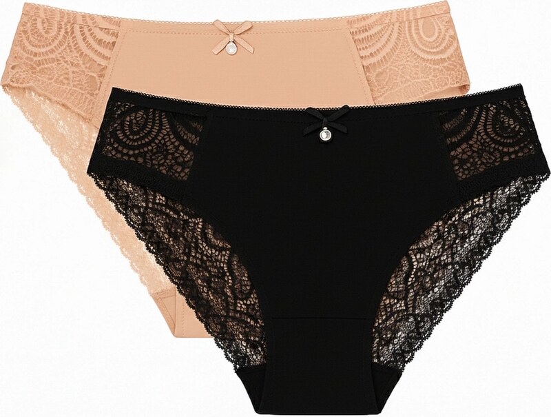 LAMA Dámské kalhotky L-1588BI 2-pak