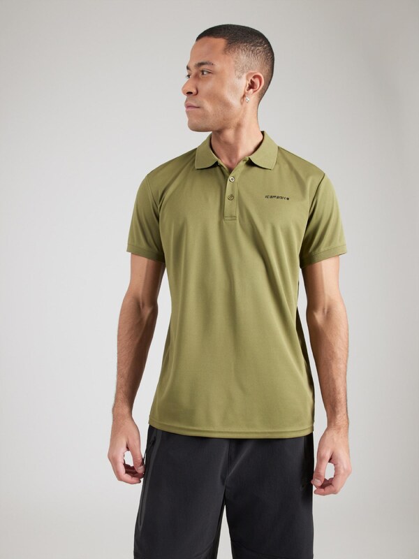 ICEPEAK Tričko 'BELLMONT' olivová