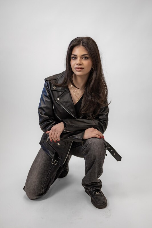 Dámská Kožená Bunda Křivák Classic Brixton Černá