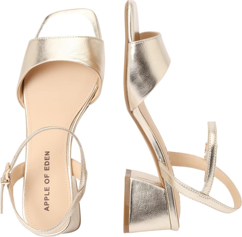 Apple of Eden Páskové sandály 'FLORE 21' champagne