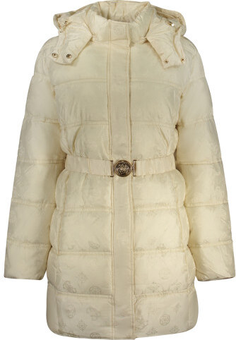 Kvalitní dámská zimní bunda GUESS JEANS Beige - XL