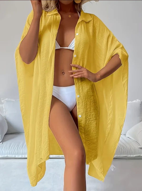 Dámské plážové kimono