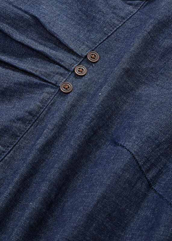 bonprix Strečové džínové šaty modrá Žena