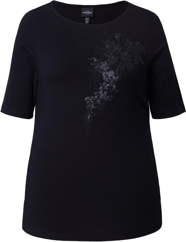 Ulla Popken Tričko černá