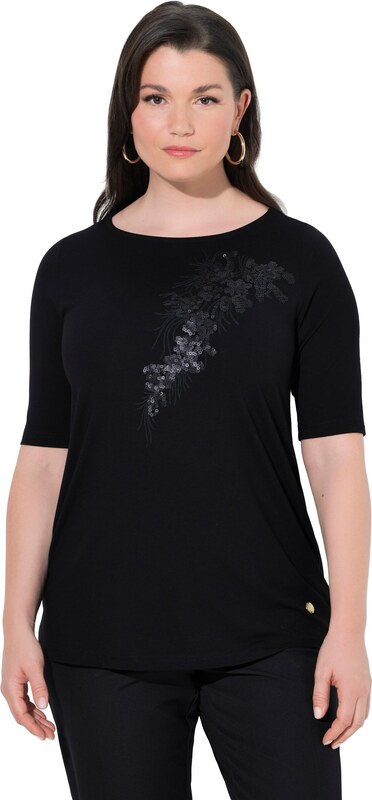 Ulla Popken Tričko černá