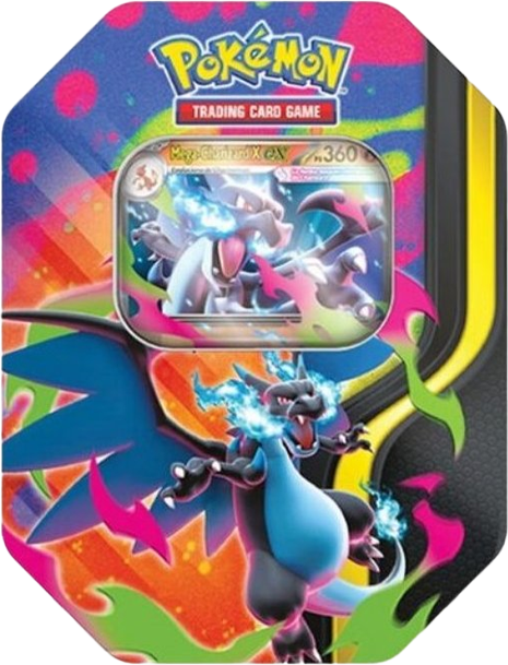 Cyclizard Evolution Pokemon 2026 Mega Charizard X ex Tin - GLAMI.cz