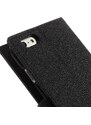 Pouzdro / kryt pro Apple iPhone 6 Plus / 6S Plus - Mercury, Fancy Diary BLACK/BLACK