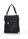 Silvia Rosa Luxusní kabelka přes rameno Caimbrie, černá