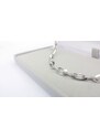 FBM - Německo Novinka - luxusní náhrdelník bílé zlato Briline103