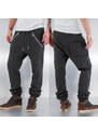 Just Rhyse Rasco Zip Sweat Pants Antracite Melange