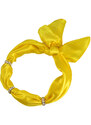 Bijoux Me Šátek s bižuterií Sofia 245sof001-10 - žlutý
