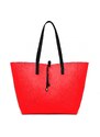 Miss Lulu Kabelka shopper oboustranná Black/Red