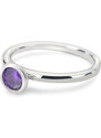 Stříbrný prsten Hot Diamonds Emozioni Scintilla Violet Spirituality 50 mm 56 mmStříbrný prsten Hot Diamonds Emozioni Scintilla Violet Spirituality 50 mm