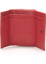Kožená červená peněženka - Delami 9386 červená