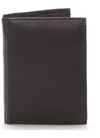 Pánská kožená černá peněženka - Delami 8229 černá