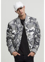 UC Men Vintage Camo Cotton Bomber Jacket snow camo