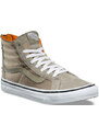 Boty Vans SK8-Hi Slim Slim Zip silver sage-true white