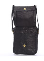 SendiDesign Pánská černá prošívaná kožená taška - Sendi Design Bris černá