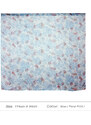 Anna Grace Dámský modrý květovaný šátek AGSC021