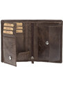 Lagen Pánská kožená peněženka RFID 290752 brown