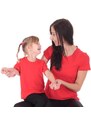 Afrodit Červené dětské tričko krátký rukáv Laura od 98-116 98