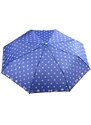 Afrodit Skládací deštník Knoflík světle modrý