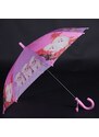 Afrodit Holový dětský deštník Kara růžový