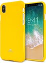 Ochranný kryt pro iPhone XS / X - Mercury, Jelly Case Yellow