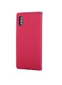 Pouzdro / kryt pro iPhone XS / X - Mercury, Fancy Diary HOTPINK/NAVY