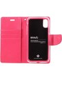 Pouzdro / kryt pro iPhone XS / X - Mercury, Bravo Diary HOTPINK