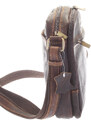 SendiDesign Hnědá pánská stylová kožená taška - Sendi Design Heracles hnědá