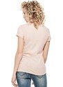 GUESS tričko Sessita Reversible Sequin Tee růžové, 10348-XS