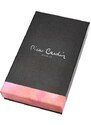 Dámská lesklá kožená peněženka Pierre Cardin LEAF 100 černá | KabelkyproVas.czkpyo