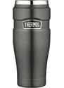 Thermos Vodotěsný termohrnek - metalicky šedá