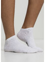 Urban Classics Accessoires Logo No Show Ponožky 5-balení bílé
